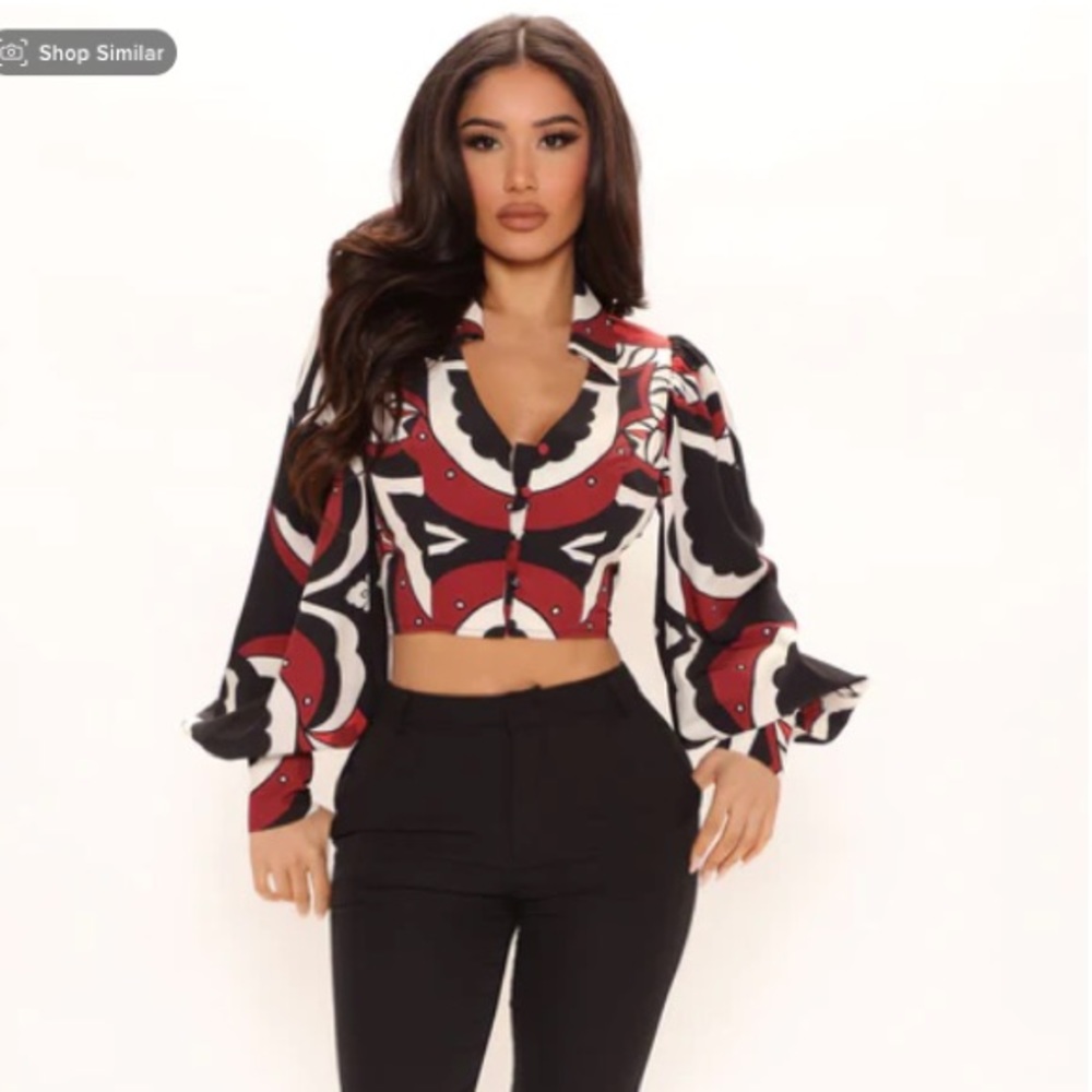 Fashion Nova Liana Ruched Top!